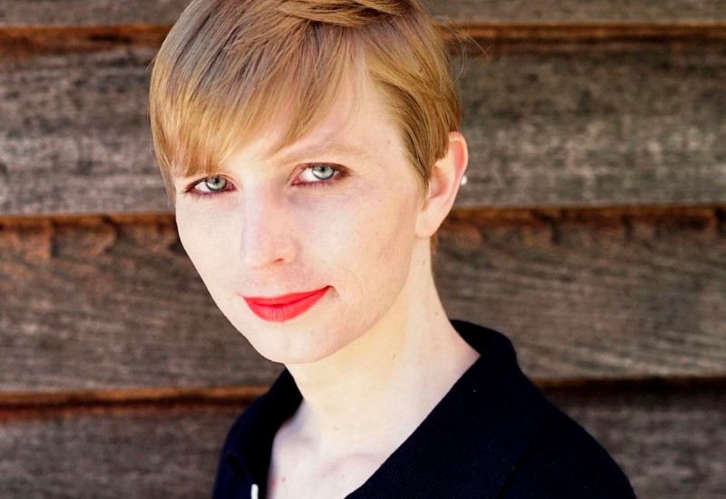 FILE PHOTO - Chelsea Manning, the transgender U.S. Army soldier responsible for a massive leak of classified material, poses in a photo of herself for the first time since she was released from prison and post to social media on May 18, 2017. Chelsea Manning