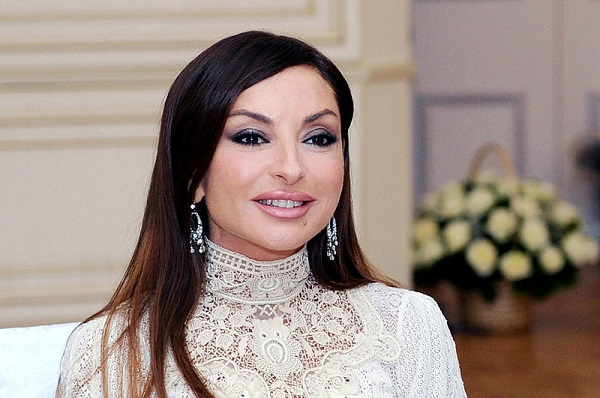 Azerbaijan's First Lady Mehriban Aliyeva also serves as the nation's first vice-president.