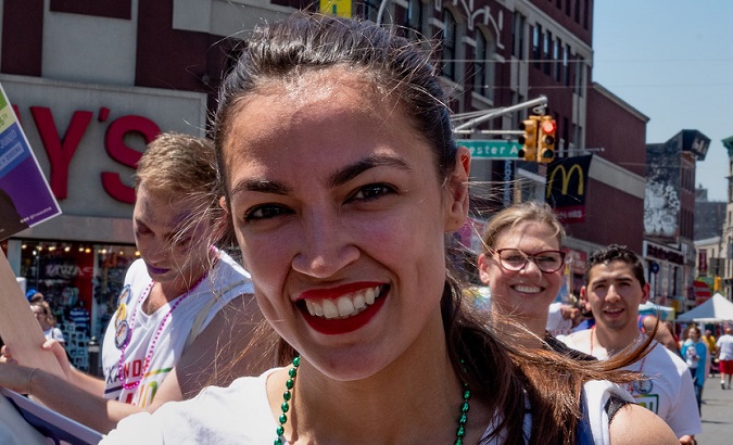 Congressional candidate Alexandria Ocasio-Cortez said when it comes to tax cuts for billionaires, the US 