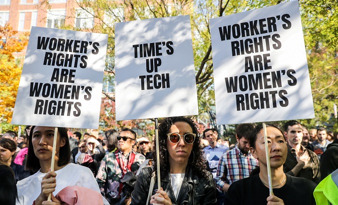 Sexual harassment policy is changing at Google a week after 20,000 workers protested.