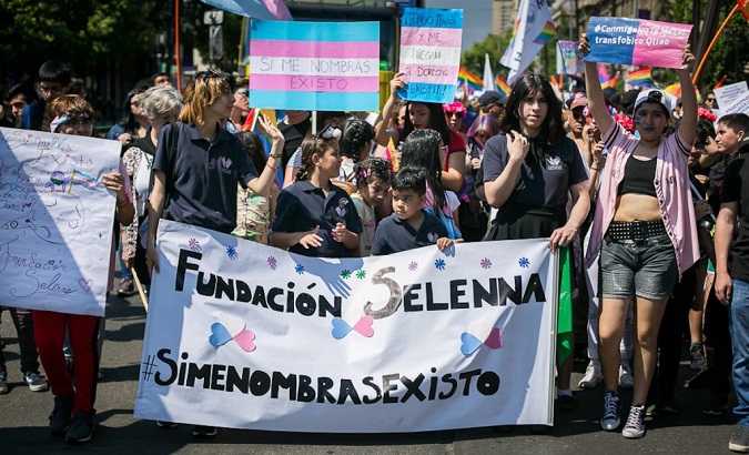 Chile celebrates it's second LGBT pride march in Santiago.