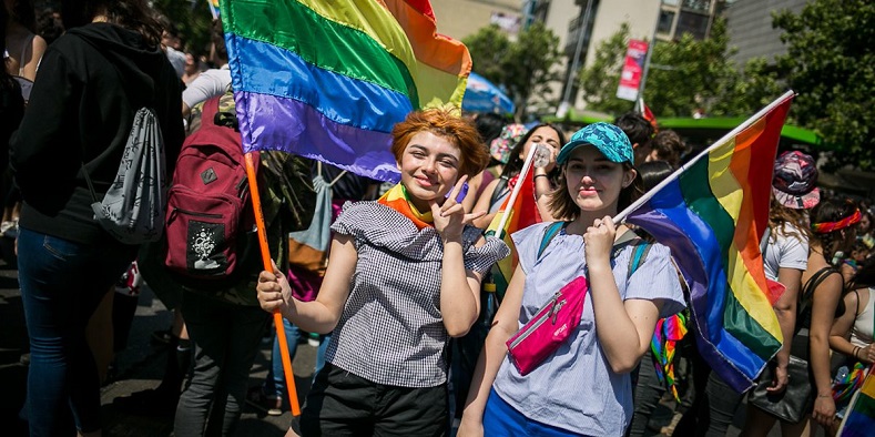 Along with issues of LGBT community, feminists also raised slogans against femicide in Chile. 