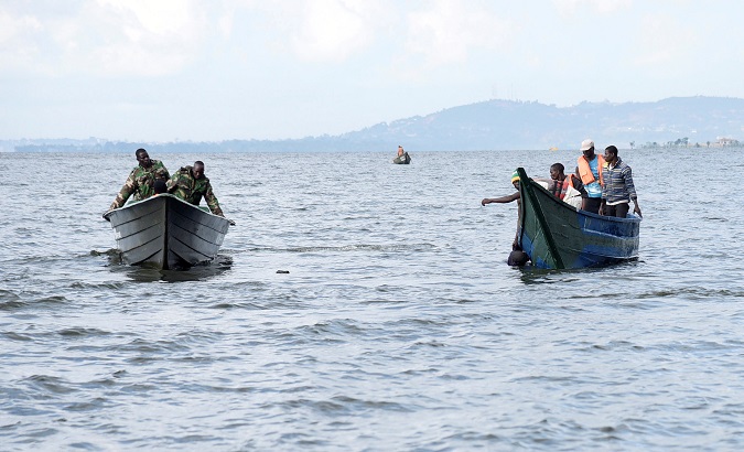 Boat accidents are common in Uganda’s lake, which measures 70,000 sq km or roughly the size of Ireland.