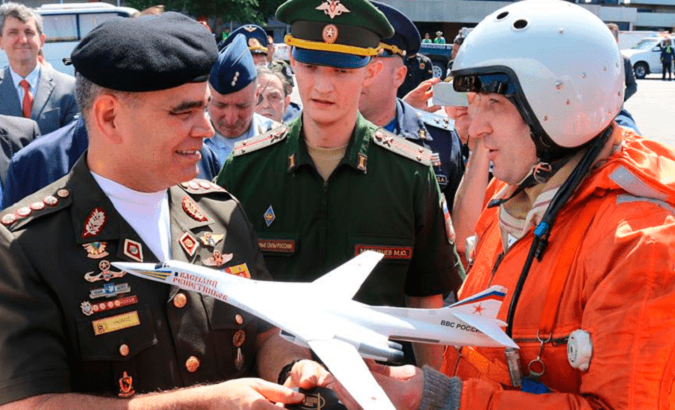 The South American country received hundreds of Russian military personnel, air crafts, and a pair of T-160 bombers Monday.