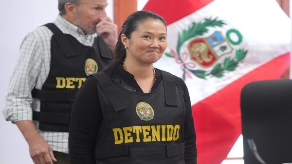 Keiko Fujimori was sentenced to 36 months preventive detention for money laundering in connection with the Odebrecht scandal.
