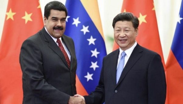 Venezuela's President Maduro meets China's President Xi.