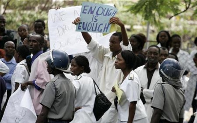Zimbabwe Doctors ended strike without a deal.