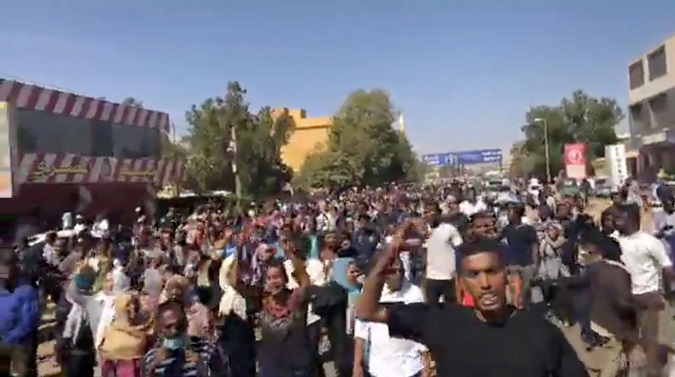 Three protesters killed after President Bashir's address.