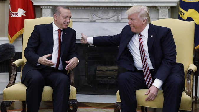 Trump threatened to put economic sanctions on Turkey.