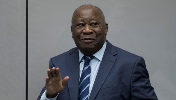 Former Ivory Coast President Laurent Gbagbo appears before the International Criminal Court in The Hague, Netherlands, January 15, 2019. Peter Dejong/Pool via REUTERS