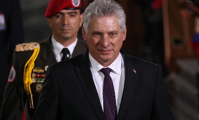 Cuban President Miguel Diaz-Canel has denounced the U.S. 1960's blockade, calling for support from the international community.