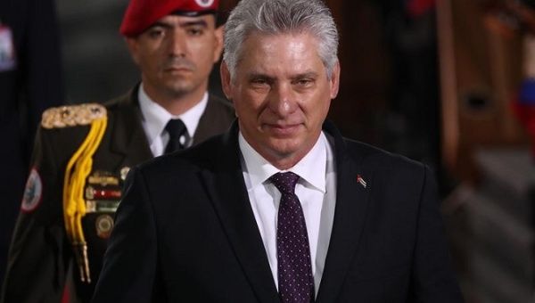 Cuban President Miguel Diaz-Canel has denounced the U.S. 1960's blockade, calling for support from the international community.
