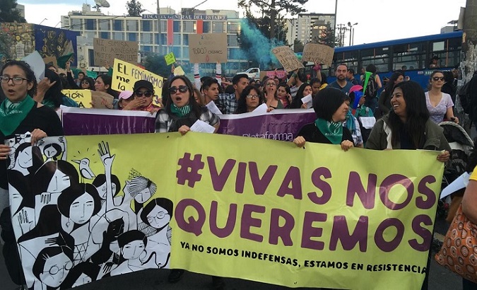 #VivasNosQueremos (We Want Us Alive) has been the rallying cry for the national women movements in Ecuador.
