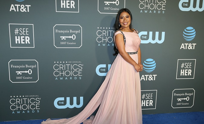 Yalitza Aparicio nominated for Oscar's best actress for her lead rle in Netflix's Roma.