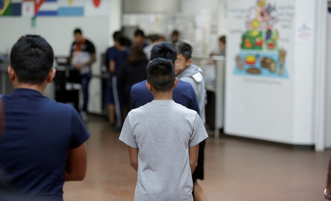 The lawsuit was filed on behalf of the 10,000 migrant children being held in Office of Refugee Resettlement (ORR) shelters, attorneys said.