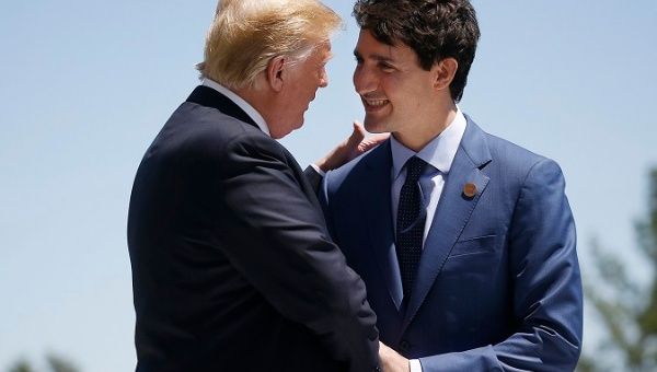 Justin Trudeau government decided to follow the footsteps of the United States on calling for a coup and intervention in Venezuela.