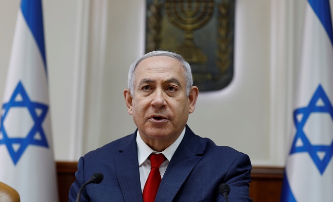 Israeli Prime Minister Benjamin Netanyahu will freeze money transfer to Palestinian Authority.