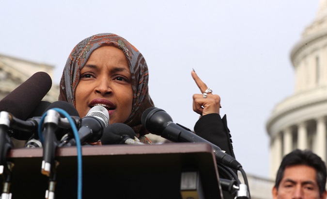 The U.S. Congresswoman Ilhan Omar was accused of anti-Semitism for criticizing Israel's influence on the country's politics.