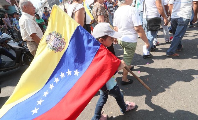 Demonstrators demanded Colombia respect the 