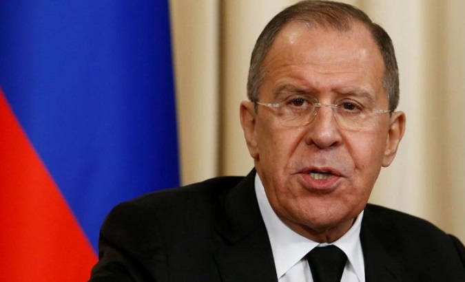 Russian Foreign Minister Sergey Lavrov denounced the attempts of international interventionism.