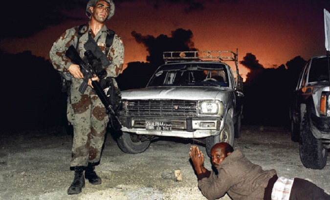 A 1992 photo from Somalia shows how 