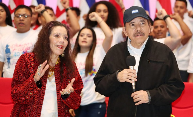 Nicaraguan President Daniel Ortega rejected a U.S. intervention on Venezuela.