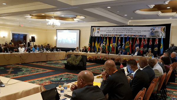 The 30th CARICOM summit takes place in St. Kitts and St. Nevis Feb. 26-27