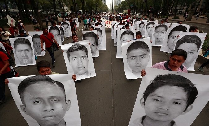 Almost 50 students from the Rural Normal School “Raul Isidro Burgos”in Ayotzinapa disappeared in September of 2014 enroute to a political protest.