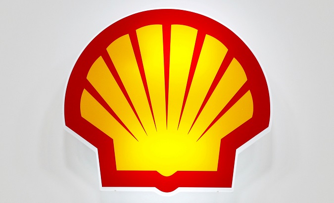 FILE PHOTO: The Shell logo is seen at the 20th Middle East Oil & Gas Show and Conference (MOES 2017) in Manama, Bahrain, March 7, 2017.