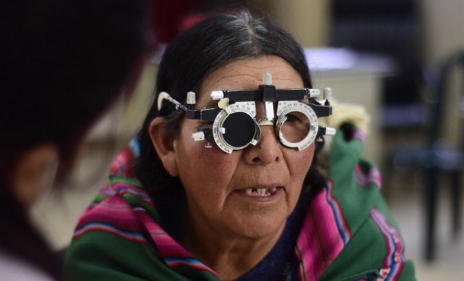 Over 700,000 Bolivians have accessed to free optometry consultations, exams, surgeries and medications.