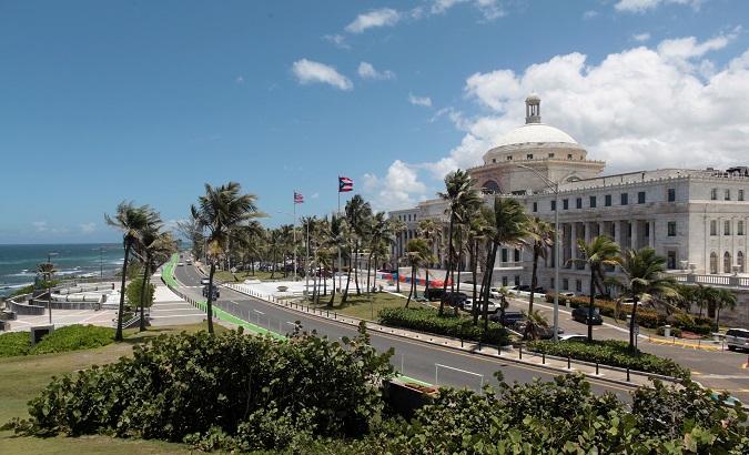 Capitol Building in San Juan, Puerto Rico.
