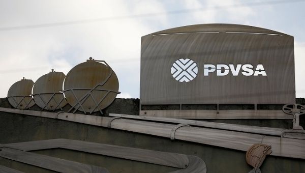 Venezuela's state oil company PDVSA in Caracas