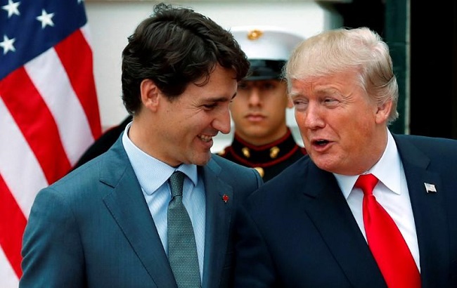 Trump, Canada's Trudeau discussed trade, NAFTA.