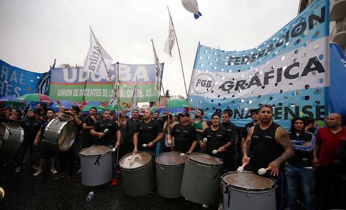 Argentinian unions to have national strike on May Day against Macri's austerity policies.