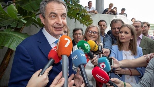  Former President of the Government José Luis Rodríguez Zapatero has defended on Tuesday 