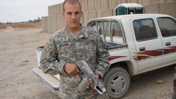 Former army lieutenant Michael Behenna was convicted in 2009 for killing an unarmed Iraqi man. 