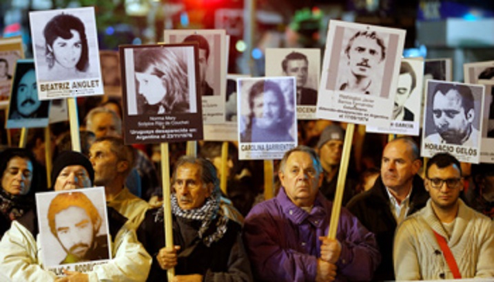 Annual demonstrations by relatives of the over 150 Uruguayans disappeared during the dictatorship.