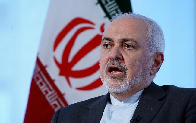 Zarif conducts an interview after the Iran Deal.