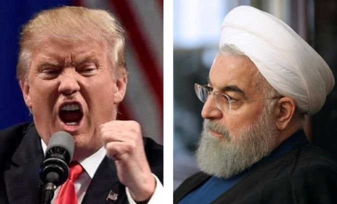 U.S. President Donald Trump (left) and his Iranian counterpart Hassan Rouhani have exchanged statements as tensions escalate between nations.
