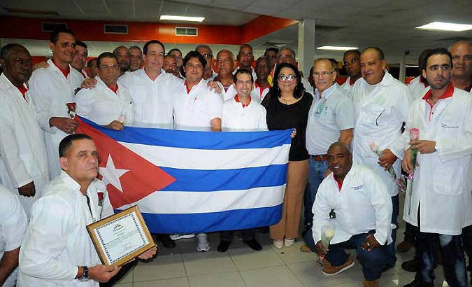 Brigade of Cuban Doctors returned home after treating thousands of people in Mozambique affected by cyclone Idai.