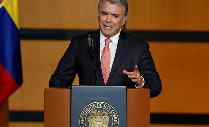 Colombian President Ivan Duque