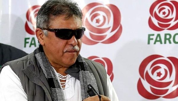 Jesus Santrich was a key negotiator during the talks between FARC and the Colombian goverment that led to the 2016 peace deal. 