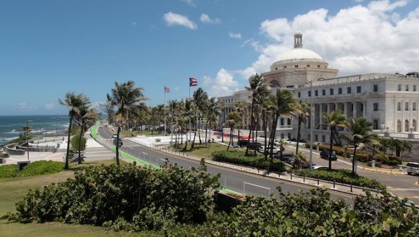 The Capitol building is seen in San Juan, Puerto Rico May 4, 2017.