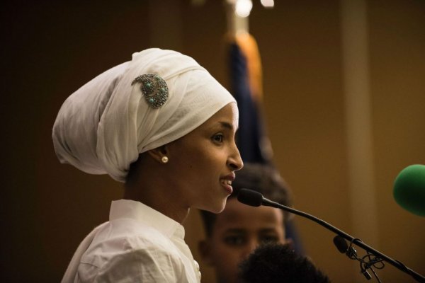 Ilhan Omar criticised the U.S. President for agreeing to accept foreign information during elections.
