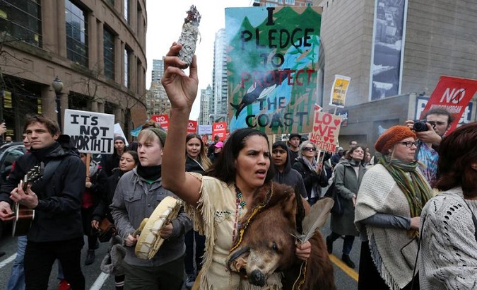 Indigenous groups and environmentalists are against the pipeline expansion.