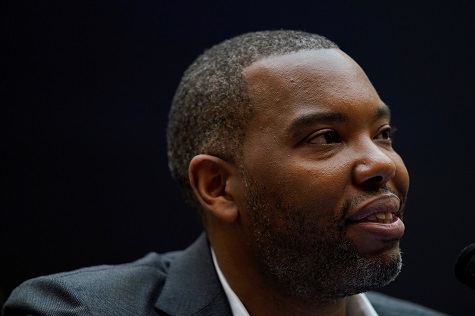 Writer Ta-Nehisi Coates speaks during a House Judiciary Subcommittee hearing on reparations for slavery, Capitol Hill, Washington D.C.