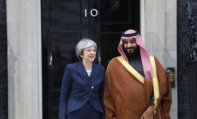 Jeremy Corbyn slammed Theresay May for not taking strong stand against Mohammed bin Salman.