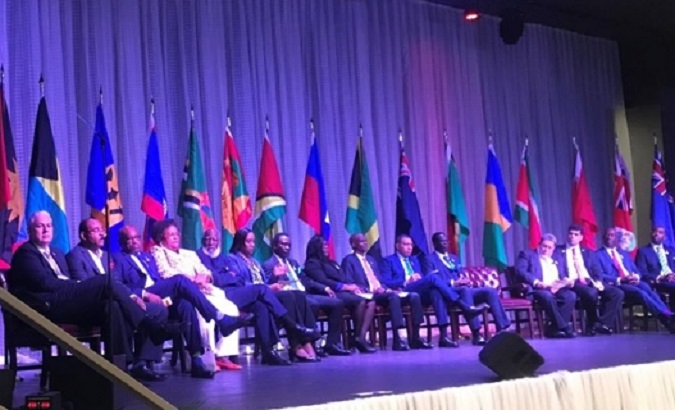 The two-day-session brought together members of the Caribbean states in  in St. Lucia on July 3 and 4, 2019.