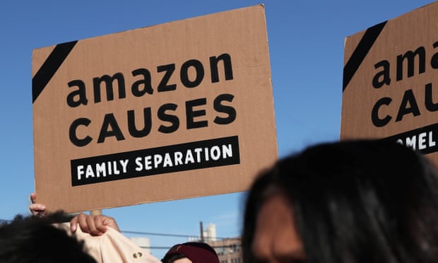 Amazon and the DHS has a contract which lets immigration authorities use the company’s software to target migrants for deportation.