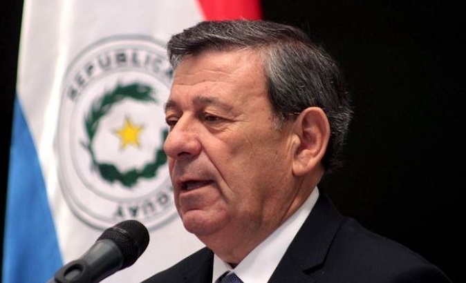 Uruguay's Foreign Minister Rodolfo Nin Novoa in Asuncion April 28, 2015.